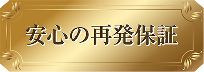 安心の再発保証