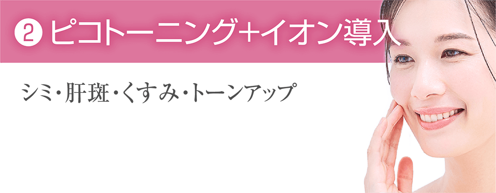 ピコトーニング+イオン導入