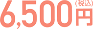 6,500円（税込）